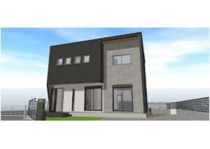 姫路市新築イメージパース図